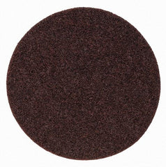 3M - 7" Diam, Aluminum Oxide Hook & Loop Disc - Medium Grade, Nonwoven, Series SC-DH - Apex Tool & Supply