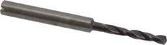 Guhring - 3.6mm 140° Solid Carbide Jobber Drill - FIREX Finish, Right Hand Cut, Spiral Flute, Straight Shank, 66mm OAL, SU Point - Apex Tool & Supply