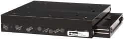 Parker - 100 Lb. Capacity, 10-32 Mount Hole, 3" Travel, Ball Bearing Slide Table - Single Axis, 10 Mounting Holes, 5" Long x 5" Wide x 1" High - Apex Tool & Supply