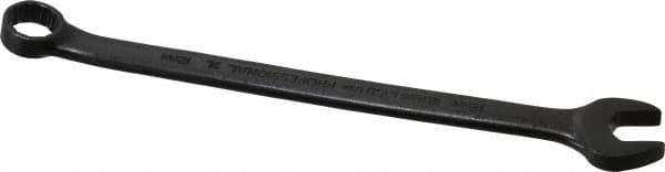 Proto - 12mm 12 Point Offset Combination Wrench - 15° Offset Angle, 7-23/32" OAL, Steel, Black Finish - Apex Tool & Supply