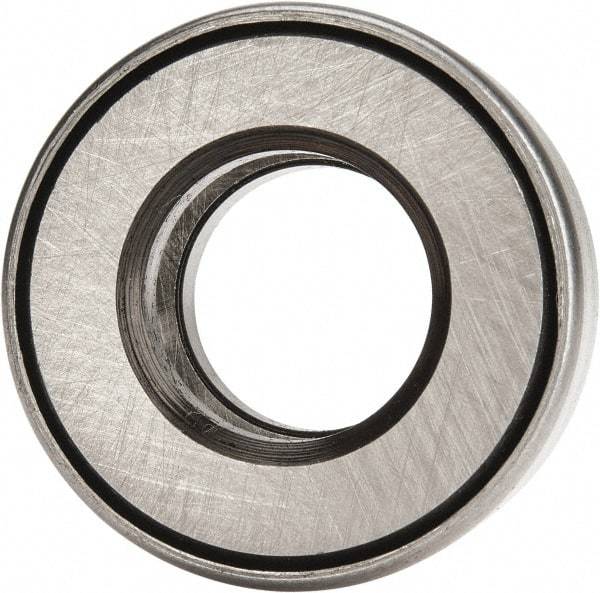 INA Bearing - 5/8" Inside x 1.344" Outside Diam, 5/8" Thick, Steel Ball Thrust Bearing - 6,700 Lbs. Static Capacity, 4,100 Max Pressure x Velocity - Apex Tool & Supply