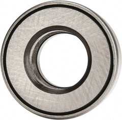 INA Bearing - 5/8" Inside x 1.344" Outside Diam, 5/8" Thick, Steel Ball Thrust Bearing - 6,700 Lbs. Static Capacity, 4,100 Max Pressure x Velocity - Apex Tool & Supply