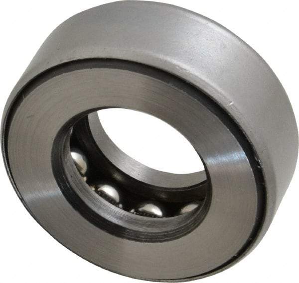 INA Bearing - 1" Inside x 1.969" Outside Diam, 3/4" Thick, Steel Ball Thrust Bearing - 15,100 Lbs. Static Capacity, 8,500 Max Pressure x Velocity - Apex Tool & Supply