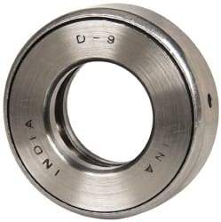 INA Bearing - 1" Inside x 1.969" Outside Diam, 5/8" Thick, Steel Ball Thrust Bearing - 13,100 Lbs. Static Capacity, 6,700 Max Pressure x Velocity - Apex Tool & Supply