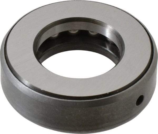 INA Bearing - 1-1/8" Inside x 2-3/32" Outside Diam, 5/8" Thick, Steel Ball Thrust Bearing - 14,000 Lbs. Static Capacity, 6,900 Max Pressure x Velocity - Apex Tool & Supply