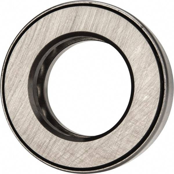 INA Bearing - 1-3/16" Inside x 2-3/32" Outside Diam, 5/8" Thick, Steel Ball Thrust Bearing - 14,000 Lbs. Static Capacity, 6,900 Max Pressure x Velocity - Apex Tool & Supply