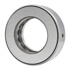 INA Bearing - 1-5/16" Inside x 2-11/32" Outside Diam, 3/4" Thick, Steel Ball Thrust Bearing - 18,800 Lbs. Static Capacity, 9,300 Max Pressure x Velocity - Apex Tool & Supply