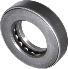 INA Bearing - 1-3/8" Inside x 2-15/32" Outside Diam, 5/8" Thick, Steel Ball Thrust Bearing - 16,600 Lbs. Static Capacity, 7,300 Max Pressure x Velocity - Apex Tool & Supply