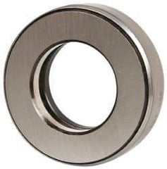 INA Bearing - 1-5/8" Inside x 2.969" Outside Diam, 13/16" Thick, Steel Ball Thrust Bearing - 25,000 Lbs. Static Capacity, 10,300 Max Pressure x Velocity - Apex Tool & Supply
