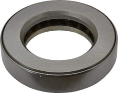 INA Bearing - 2-1/8" Inside x 3-19/32" Outside Diam, 13/16" Thick, Steel Ball Thrust Bearing - 30,000 Lbs. Static Capacity, 11,100 Max Pressure x Velocity - Apex Tool & Supply