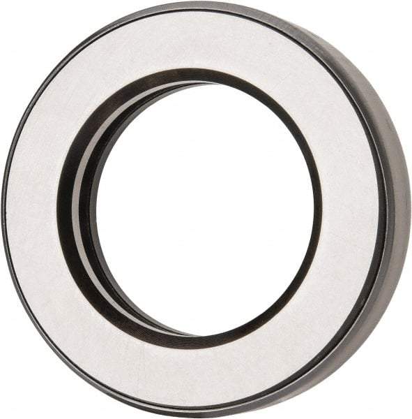 INA Bearing - 2-3/16" Inside x 3-19/32" Outside Diam, 13/16" Thick, Steel Ball Thrust Bearing - 30,000 Lbs. Static Capacity, 11,100 Max Pressure x Velocity - Apex Tool & Supply