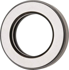 INA Bearing - 2-3/16" Inside x 3-19/32" Outside Diam, 13/16" Thick, Steel Ball Thrust Bearing - 30,000 Lbs. Static Capacity, 11,100 Max Pressure x Velocity - Apex Tool & Supply