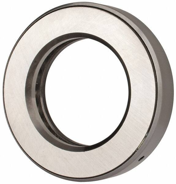 INA Bearing - 2-1/4" Inside x 3-23/32" Outside Diam, 13/16" Thick, Steel Ball Thrust Bearing - 31,500 Lbs. Static Capacity, 11,200 Max Pressure x Velocity - Apex Tool & Supply