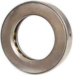 INA Bearing - 2-11/16" Inside x 4.344" Outside Diam, 1" Thick, Steel Ball Thrust Bearing - 49,000 Lbs. Static Capacity, 18,100 Max Pressure x Velocity - Apex Tool & Supply
