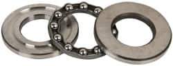 INA Bearing - 1" Inside x 1.969" Outside Diam, 5/8" Thick, Steel Ball Thrust Bearing - 6,700 Lbs. Static Capacity, 3,650 Max Pressure x Velocity - Apex Tool & Supply