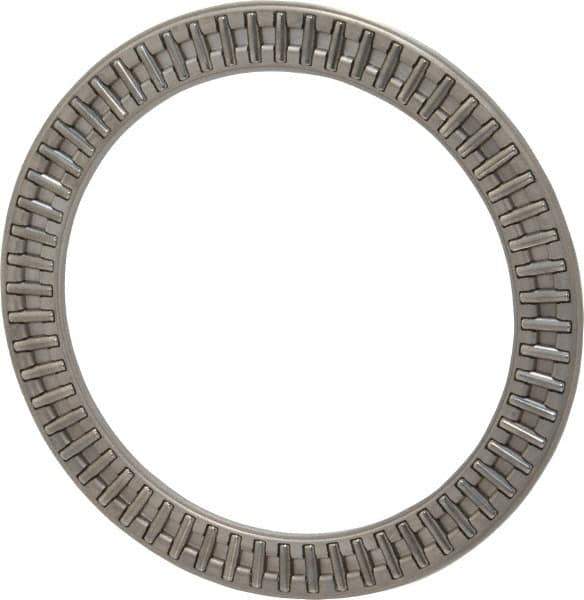 INA Bearing - 2-1/2" Inside x 3-1/4" Outside Diam, 0.078" Thick, Steel Needle Cage Thrust Bearing - Apex Tool & Supply