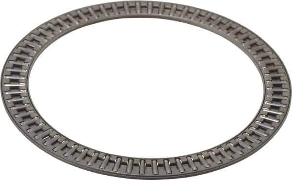 INA Bearing - 3" Inside x 3.74" Outside Diam, 0.078" Thick, Steel Needle Cage Thrust Bearing - Apex Tool & Supply
