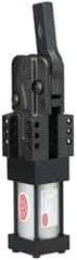 De-Sta-Co - 5,000 Lb Inner Hold Capacity, Vert Mount, Air Power Hold-Down Toggle Clamp - 3/8 NPT Port, 180° Bar Opening - Apex Tool & Supply