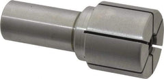 Dunham - 1/2 to 1-1/4" Grip, 1-1/4" Face Diam, 1" Body Length, Ledloy, Expanding Lathe Mandrel - Straight Shank, 3/4" Shank Diam - Apex Tool & Supply