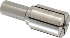 Dunham - 1/2 to 1-1/4" Grip, 1-1/4" Face Diam, 1-1/2" Body Length, Ledloy, Expanding Lathe Mandrel - Straight Shank, 3/4" Shank Diam - Apex Tool & Supply