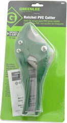 Greenlee - 7" OAL, 1-1/4" Capacity, Conduit Cutter - Apex Tool & Supply