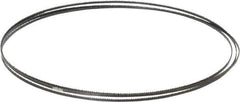 Starrett - 14 TPI, 6' 8" Long x 1/8" Wide x 0.025" Thick, Welded Band Saw Blade - Carbon Steel, Toothed Edge, Raker Tooth Set, Flexible Back, Contour Cutting - Apex Tool & Supply