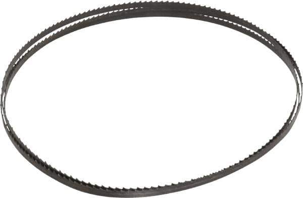 Starrett - 6 TPI, 6' 8" Long x 1/4" Wide x 0.025" Thick, Welded Band Saw Blade - Carbon Steel, Toothed Edge, Raker Tooth Set, Flexible Back, Contour Cutting - Apex Tool & Supply