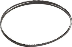 Starrett - 6 TPI, 6' 8" Long x 1/4" Wide x 0.025" Thick, Welded Band Saw Blade - Carbon Steel, Toothed Edge, Raker Tooth Set, Flexible Back, Contour Cutting - Apex Tool & Supply