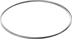 Starrett - 14 TPI, 7' 9-1/2" Long x 1/8" Wide x 0.025" Thick, Welded Band Saw Blade - Carbon Steel, Toothed Edge, Raker Tooth Set, Flexible Back, Contour Cutting - Apex Tool & Supply