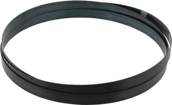 Starrett - 14 TPI, 8' 5" Long x 3/4" Wide x 0.032" Thick, Welded Band Saw Blade - Carbon Steel, Toothed Edge, Raker Tooth Set, Flexible Back, Contour Cutting - Apex Tool & Supply