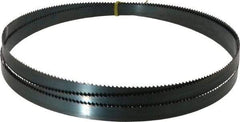 Starrett - 6 TPI, 9' Long x 3/4" Wide x 0.032" Thick, Welded Band Saw Blade - Carbon Steel, Toothed Edge, Raker Tooth Set, Flexible Back, Contour Cutting - Apex Tool & Supply