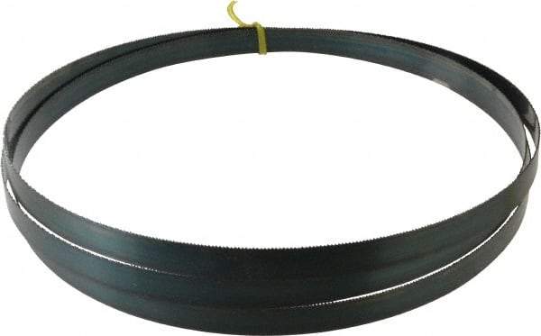 Starrett - 14 TPI, 9' 6" Long x 3/4" Wide x 0.032" Thick, Welded Band Saw Blade - Carbon Steel, Toothed Edge, Raker Tooth Set, Flexible Back, Contour Cutting - Apex Tool & Supply