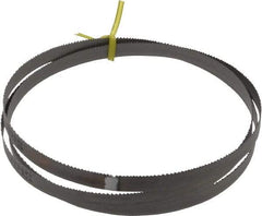 Starrett - 10 to 14 TPI, 5' 4-1/2" Long x 1/2" Wide x 0.025" Thick, Welded Band Saw Blade - Bi-Metal, Toothed Edge, Raker Tooth Set, Contour Cutting - Apex Tool & Supply