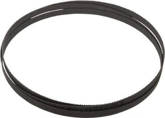 Starrett - 10 to 14 TPI, 7' 5" Long x 1/2" Wide x 0.035" Thick, Welded Band Saw Blade - Bi-Metal, Toothed Edge, Raker Tooth Set, Contour Cutting - Apex Tool & Supply
