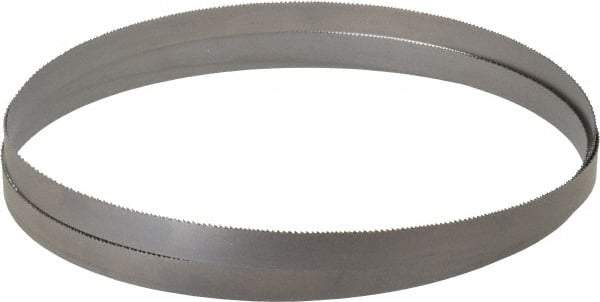 Starrett - 10 to 14 TPI, 9' Long x 3/4" Wide x 0.035" Thick, Welded Band Saw Blade - Bi-Metal, Toothed Edge, Raker Tooth Set, Contour Cutting - Apex Tool & Supply
