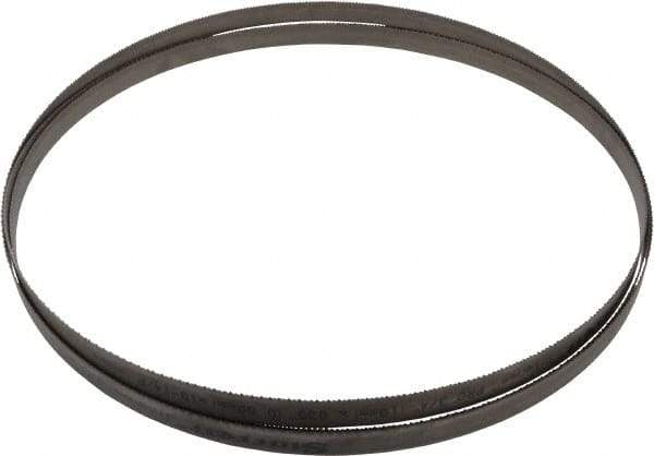 Starrett - 10 to 14 TPI, 11' 6" Long x 3/4" Wide x 0.035" Thick, Welded Band Saw Blade - Bi-Metal, Toothed Edge, Raker Tooth Set, Contour Cutting - Apex Tool & Supply