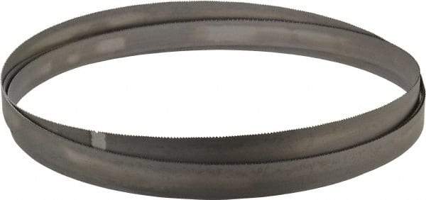 Starrett - 10 to 14 TPI, 11' 6" Long x 1" Wide x 0.035" Thick, Welded Band Saw Blade - Bi-Metal, Toothed Edge, Raker Tooth Set, Contour Cutting - Apex Tool & Supply