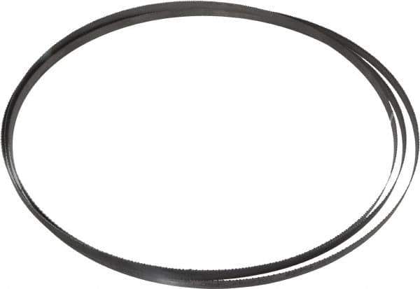 Starrett - 10 to 14 TPI, 12' 6" Long x 1/2" Wide x 0.035" Thick, Welded Band Saw Blade - Bi-Metal, Toothed Edge, Raker Tooth Set, Contour Cutting - Apex Tool & Supply