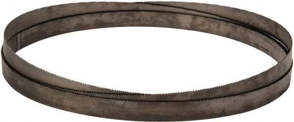 Starrett - 8 to 12 TPI, 12' 6" Long x 1" Wide x 0.035" Thick, Welded Band Saw Blade - Bi-Metal, Toothed Edge, Raker Tooth Set, Contour Cutting - Apex Tool & Supply