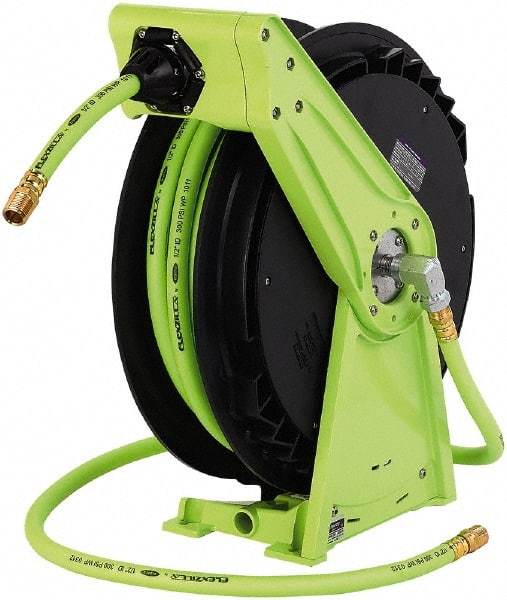 Legacy - 50' Spring Retractable Hose Reel - 300 psi, Hose Included - Apex Tool & Supply