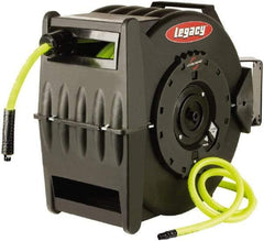 Legacy - 50' Spring Retractable Hose Reel - 300 psi, Hose Included - Apex Tool & Supply
