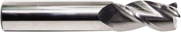 M.A. Ford - 3/4", 3 Flute, Solid Carbide, 0.12" Corner Radius End Mill - 5" OAL, 2-1/2" LOC - Apex Tool & Supply