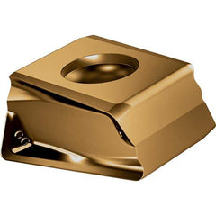 Walter - LNHU130632 L55T Grade WSM35S Carbide Milling Insert - TiAlN/Al2O3/Al Finish, 0.2677" Thick, 3.2mm Corner Radius - Apex Tool & Supply