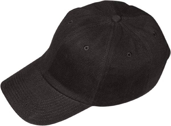 Fibre-Metal - Poly/Cotton over Polyethylene Insert Baseball Cap with Bump Cap Insert - Adjustable, Vented, Blue - Apex Tool & Supply