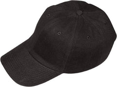 Fibre-Metal - Poly/Cotton over Polyethylene Insert Baseball Cap with Bump Cap Insert - Adjustable, Vented, Blue - Apex Tool & Supply