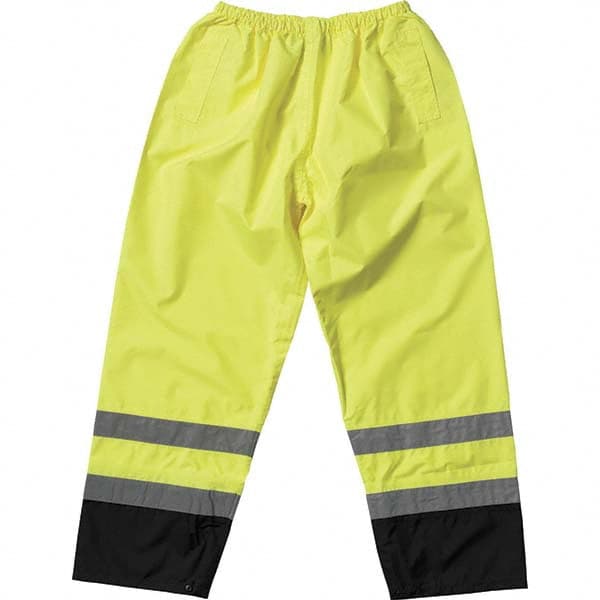PIP - Size 5XL Hi-Viz Yellow Polyester Hi-Visibility Pants - Apex Tool & Supply
