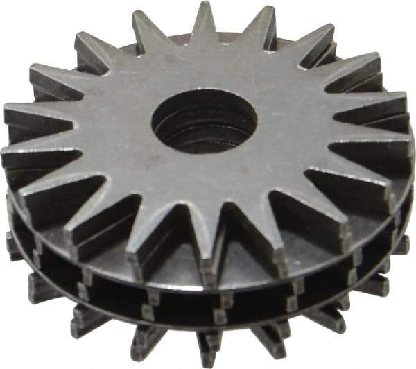 Desmond - 2-3/8" Diam Dresser Replacement Cutter Set - 0.83" Thick Wheel, 1/2 9375" Hole, Fits Dresser 11510, for Grinding Wheel Dressing - Apex Tool & Supply