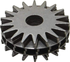 Desmond - 2-3/8" Diam Dresser Replacement Cutter Set - 0.83" Thick Wheel, 1/2 9375" Hole, Fits Dresser 11510, for Grinding Wheel Dressing - Apex Tool & Supply