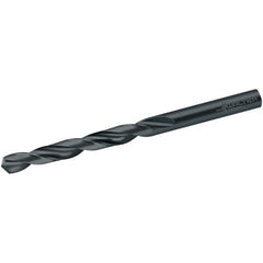 Walter-Titex - 21/32" 118° High Speed Steel Jobber Drill - Oxide Finish, Right Hand Cut, Spiral Flute, Straight Shank, 184mm OAL, N Point - Apex Tool & Supply