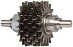 Desmond - 2" Diam Dresser Replacement Cutter Set - 1-1/4" Thick Wheel, Fits Dresser 14310, for Grinding Wheel Dressing - Apex Tool & Supply